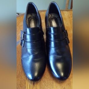 Pierre Dumas Black Ankle Booties